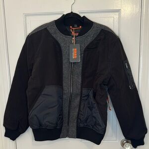 Bass Outdoor Hero Bomber Jacket Black‎ size M NWT
